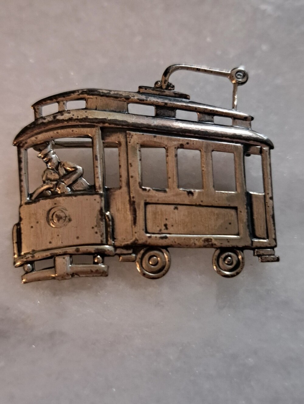 1940's/1950's Vintage Trolley Brooch